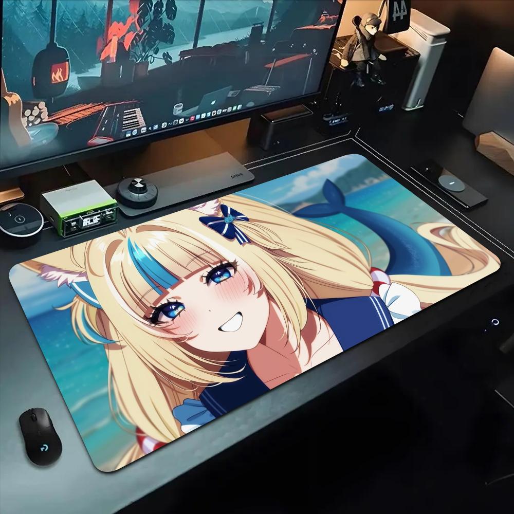 Sameko Saba Mouse Pad 500X1000 mm Large Gaming Mousepad Gamer XL Rubber Otaku Keyboard Pad Laptop Desk Mat