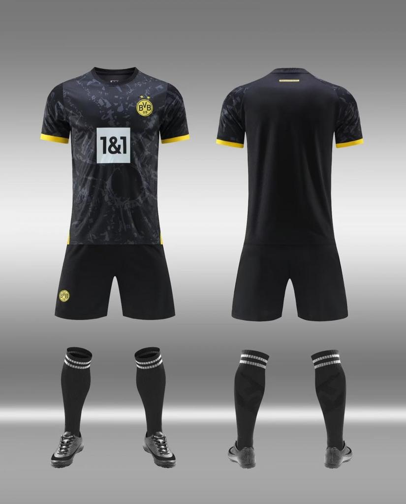 Adult football jersey set Boys Messi C Luo jersey Primary school girls class game training jersey customization