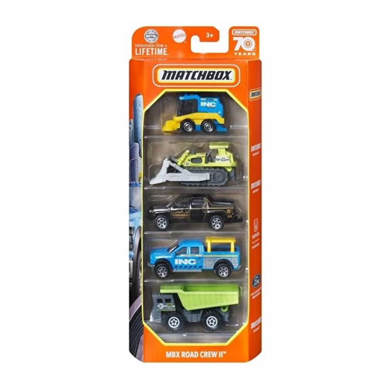 

Комплект из пяти машин Matchbox Mbx Road Crew II HFH09