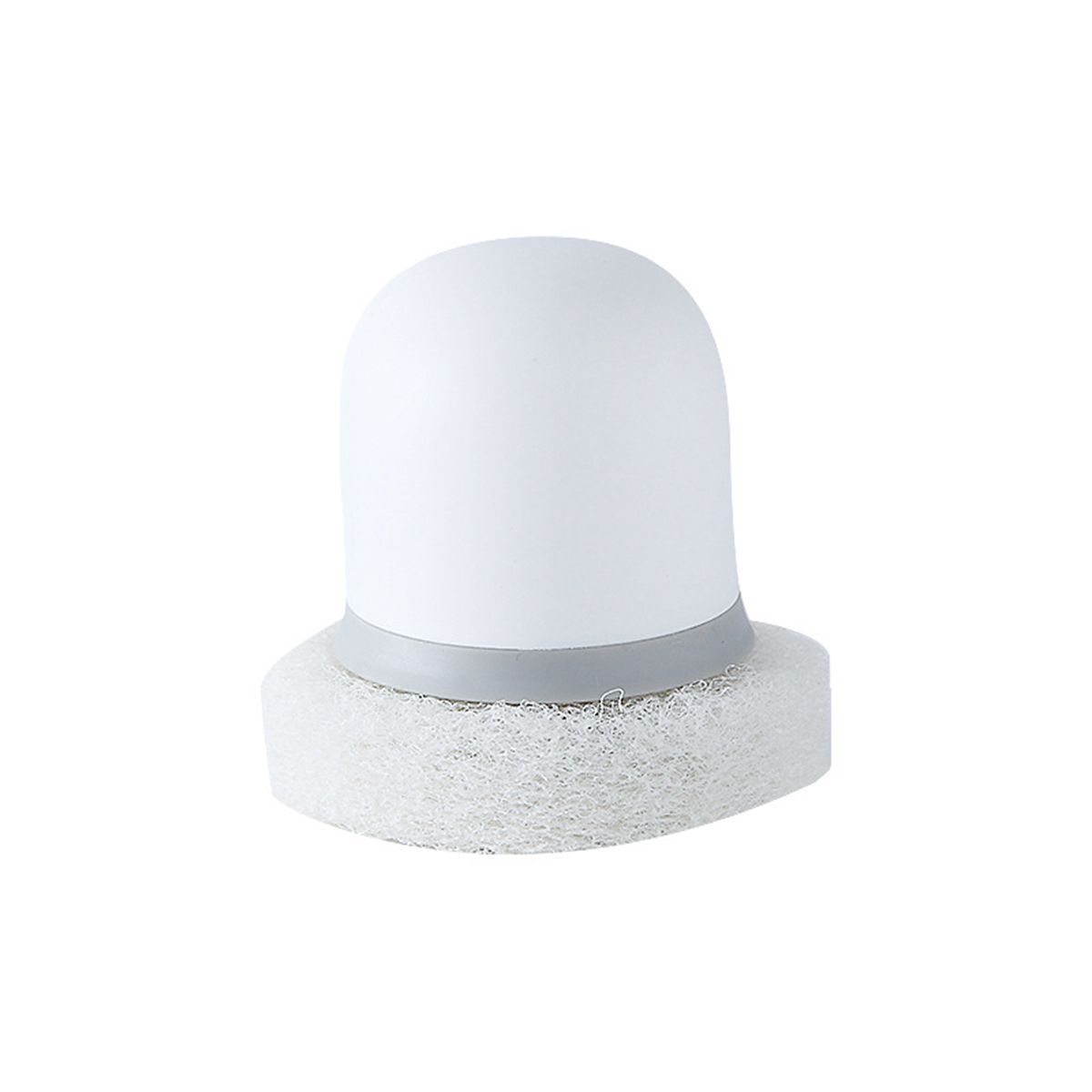 

Sink Kitchen Non-Scratch Durable Scrubber Dish Cleaner Sponge with Handle Cleaning Tool белый