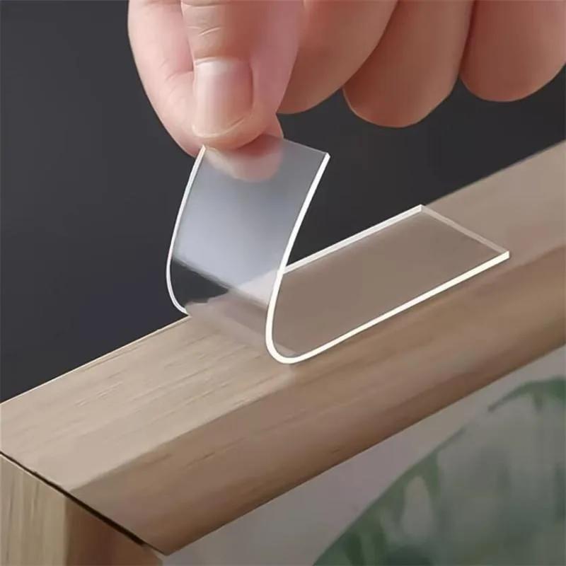 2/4boxes Super Strong Double Sided Adhesive Nano Tape Mounting Fixing Pad Self Adhesive Two Sides Waterproof Sticker Home Decor