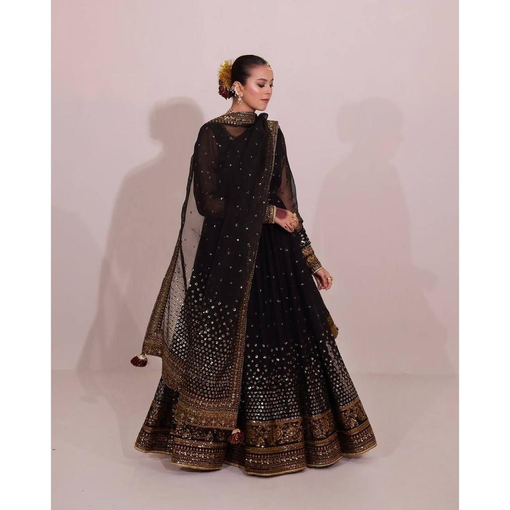 Look de Fiesta Ropa de Fiesta Traje Anarkali Traje Salwar Kameez Indio Pakistaní Vestido