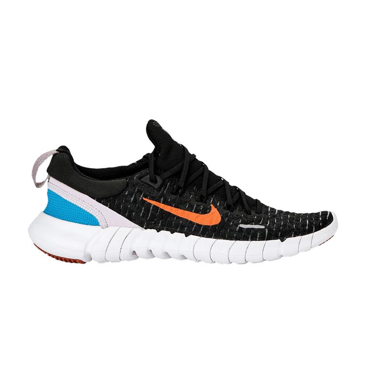 

Женские кроссовки Nike Free RN 5.0 Black Rush Orange Dark-Smoke-Grey CZ1891-006