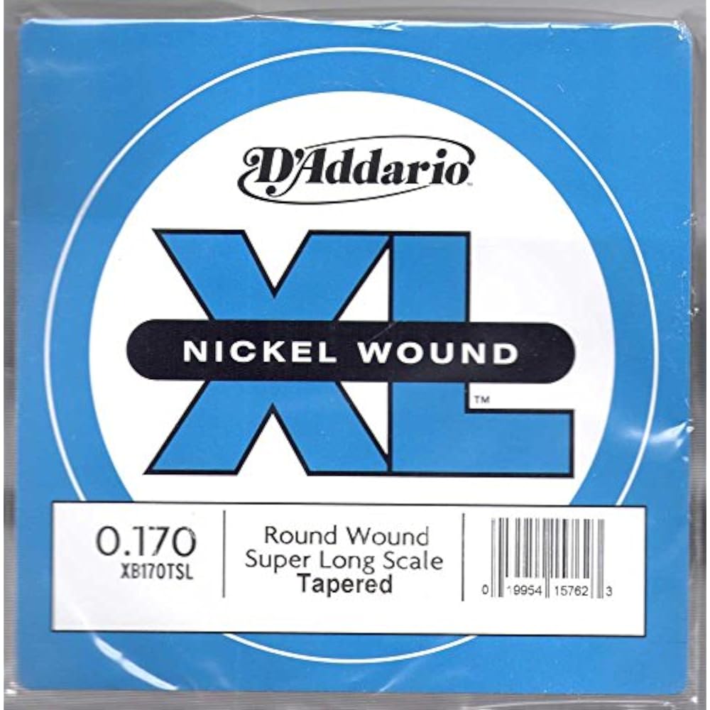 D Addario Daddario Bass Rose String Nickel .170 Super Long Scale Taper Wound XB170TSL [Domestic G...