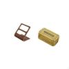 TV Remote Organizer Desktop Storage Box with Two Compartments And Tissue Paper Holder for Office
