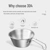304 Stainless Steel Folding Sierra Bowl