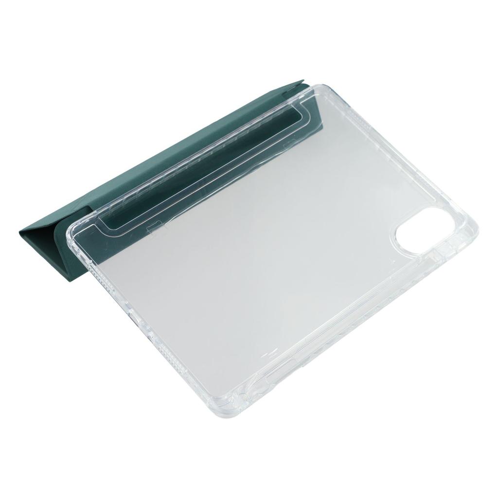 For Xiaomi Redmi Pad 2 Etui PU Lær Origami Stativ Gjennomsiktig Nettbrettdeksel