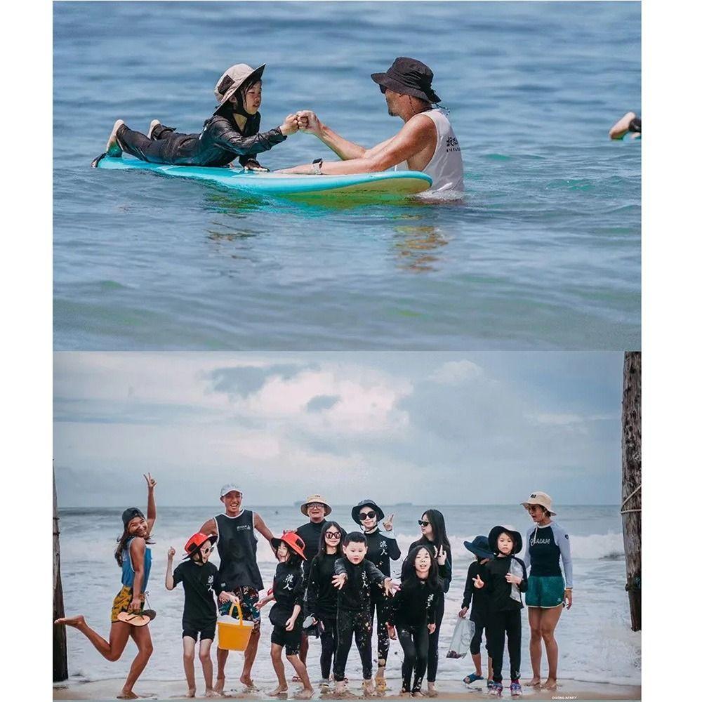 Breathable Sunscreen Fisherman Hat UPF50+ Summer Bucket Hat Lighweight Beach Surf Cap  Women