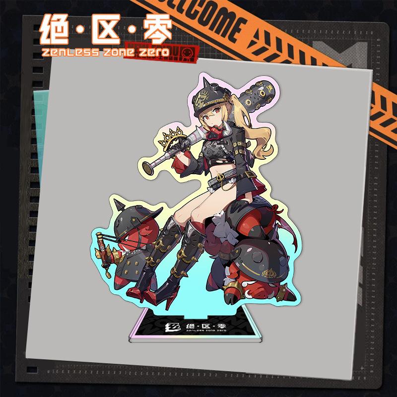 Zenless Zone Zero Nicole Demara Lighter Acrylic Stand Model Tsukishiro Yanagi Asaba Harumasa Collect Desktop Decoration Gifts