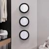 3PCS Round Decorative Mirror Wall Decoration Living Room Wall Pendant Mirror Desktop Round Cosmetic Mirror Home Decoration
