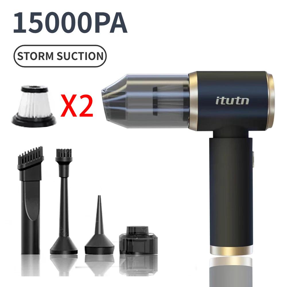 Multifunction Home-appliance 15000Pa Cleaning Machine Powerful Wireless Car Vacuum Cleaner Portable Handheld Air Blower