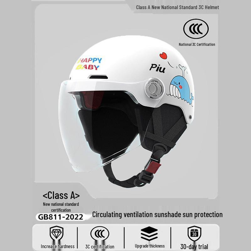 3C Certified Universal Children's Helmet for All Seasons – Summer Sun & Fall Protection for Boys & Girls Riding Electric Scooters