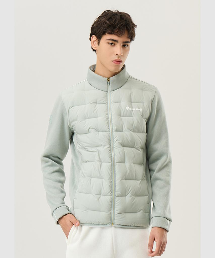Lecoq Sweater-Like Hybrid Down Jacket Mint (Qp423Tdjo5) (B Type)