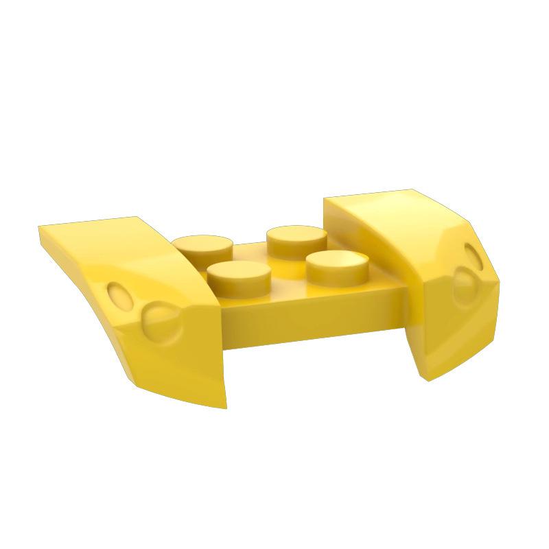 50g MOC 44674 Small Particle Building Blocks Accessories 2.5x4 Car Fender Standard