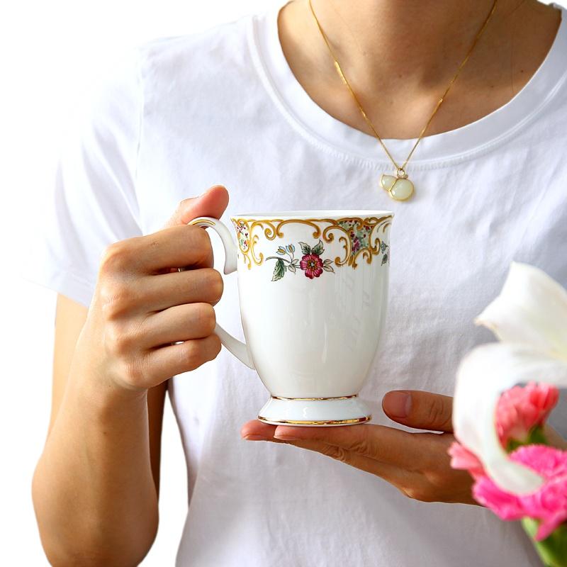 

280ML, bone china espresso mug, porcelain taza para cafe cup, ecoffee cup, ceramic mug tea, vintage cute coffee mug gift present 201-300ml
