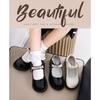 Mary Jane children's princess shoes, black girls' leather shoes, autumn British style school student performance soft-soled children's shoes