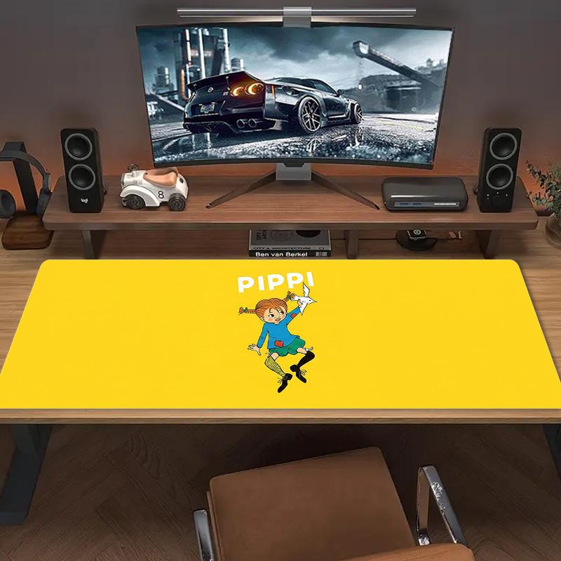 HorseNet Lace Solid Color Mouse Pad Large Gaming Table Cushion Non-slip Laptop Tablet Big Mousepad XXL Mat Mini PC Playmat With Lock edge
