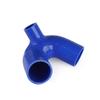 Blue 5mm 0.19" Thickness Turbo Silicone Intercooler Hose Kit For Yamaha BOV WAVERUNNER FZR FZS SV00-SHO FX Motorcycle Accessorie