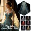 2 Yard Sequin Texture Mesh Fabric Shiny DIY Glitter Net Yarn Wear-Resistant Lace Sparkle Tulle Fabric Dance Tutu Party Decor