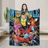 Invincible Flannel Blanket Hero Man Awesome Throw Blankets for Home 200x150cm Quilt