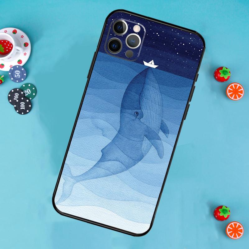

ocean waves sailboat Phone Case For iPhone 17 Air 16 15 14 13 11 12 Pro Max 13 12 mini 15 16 Plus 16e Cover Funda iPhone 15 Plus
