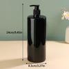 1pcs 1000ml Gel Storage Container Refillable Soap Dispenser for Bathroom Large Capacity Shampoo Shower Bottles Lotion Liquid