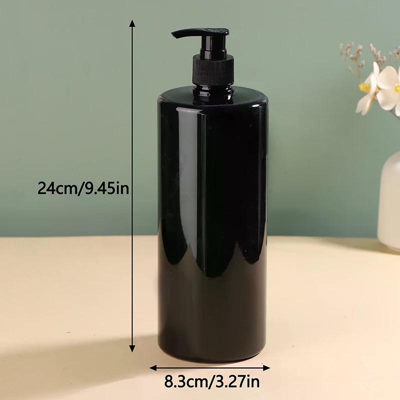 1pcs 1000ml Gel Storage Container Refillable Soap Dispenser for Bathroom Large Capacity Shampoo Shower Bottles Lotion Liquid