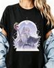 Frieren: Beyond Journey's End Retro Anime Tee,Frieren Elf Mage Anime T-Shirt,Japanese Manga Otaku Gift, Celestial Star Magic Casual Tee
