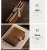 Men's Retro Short Wallet: Multifunctional, Large Capacity Card Holder & Driver's License Case