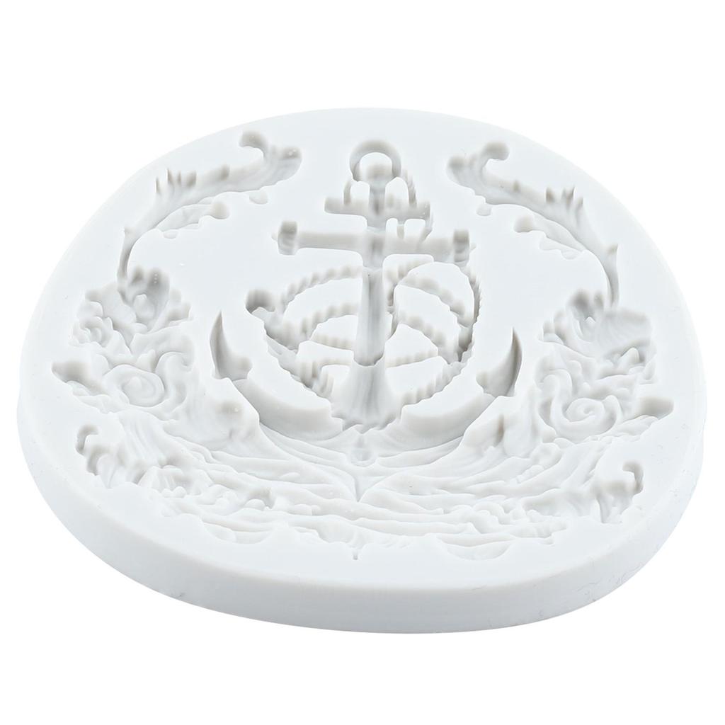 Anchor Silicone Mold Ship Anchor Fondant Molds Cake Decorating Tools Cupcake Topper Candy Resin Clay Chocolate Gumpaste Mold