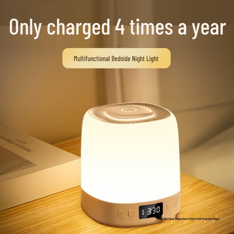 Infant Moon Table Lamp: Eye-Protection Night Light for Baby's Bedroom