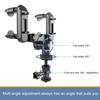 Anti-Shake Car Mounting Bracket 360 Adjustable Rear View Mirror Camera Holder DVR Support Holder for Insta 360 Action Cameras