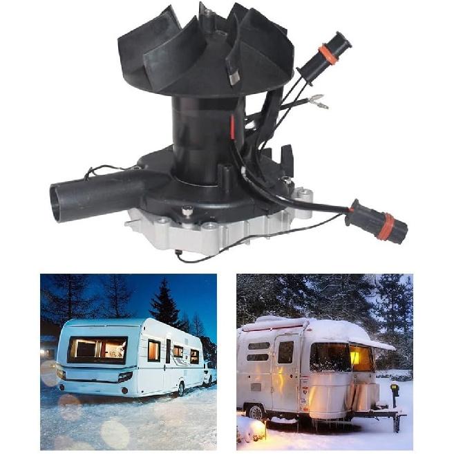 

24V Diesel Heater Blower Motor Assembly for Webasto for Air Top 2000ST Replacement Part Compatible with OEM 1303848A 1302788 1322696A for Caravan