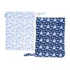 Printed Diaper Bag Double Zipper Wet Dry Dual Use Waterproof Exquisite Digital Printing Diaper Storage Bag