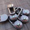 Outdoor Tactical Survival Equipment Compass Climbing Key Ring Compass
