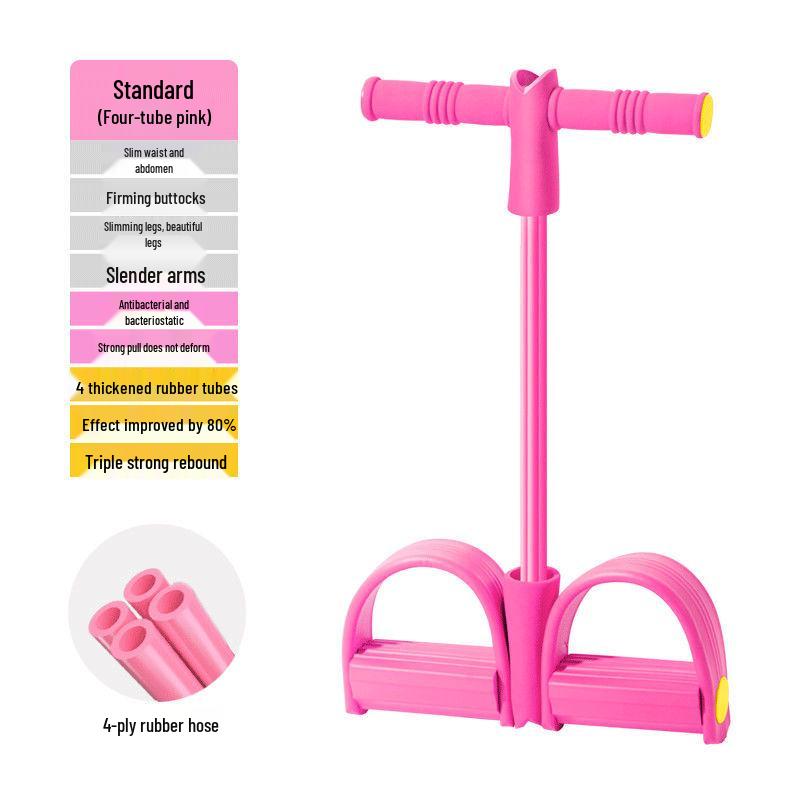 Multi-Functional Foot Pedal Leg Pull Rope and Sit-Up Assist Device