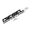 30x5.5cm DIESEL POWER Lasergraverade Bilklistermärken Auto Vinylfilm Dekaler För Bilstötfångare Fönster Motorcykel Bärbar Dator Väggar Biltillbehör