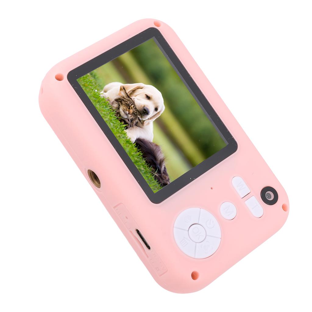 Cute Digital Camera 48MP 1080P HD Digital Video Camera with 2.4 Inch IPS Screen for 3 To 12 Year