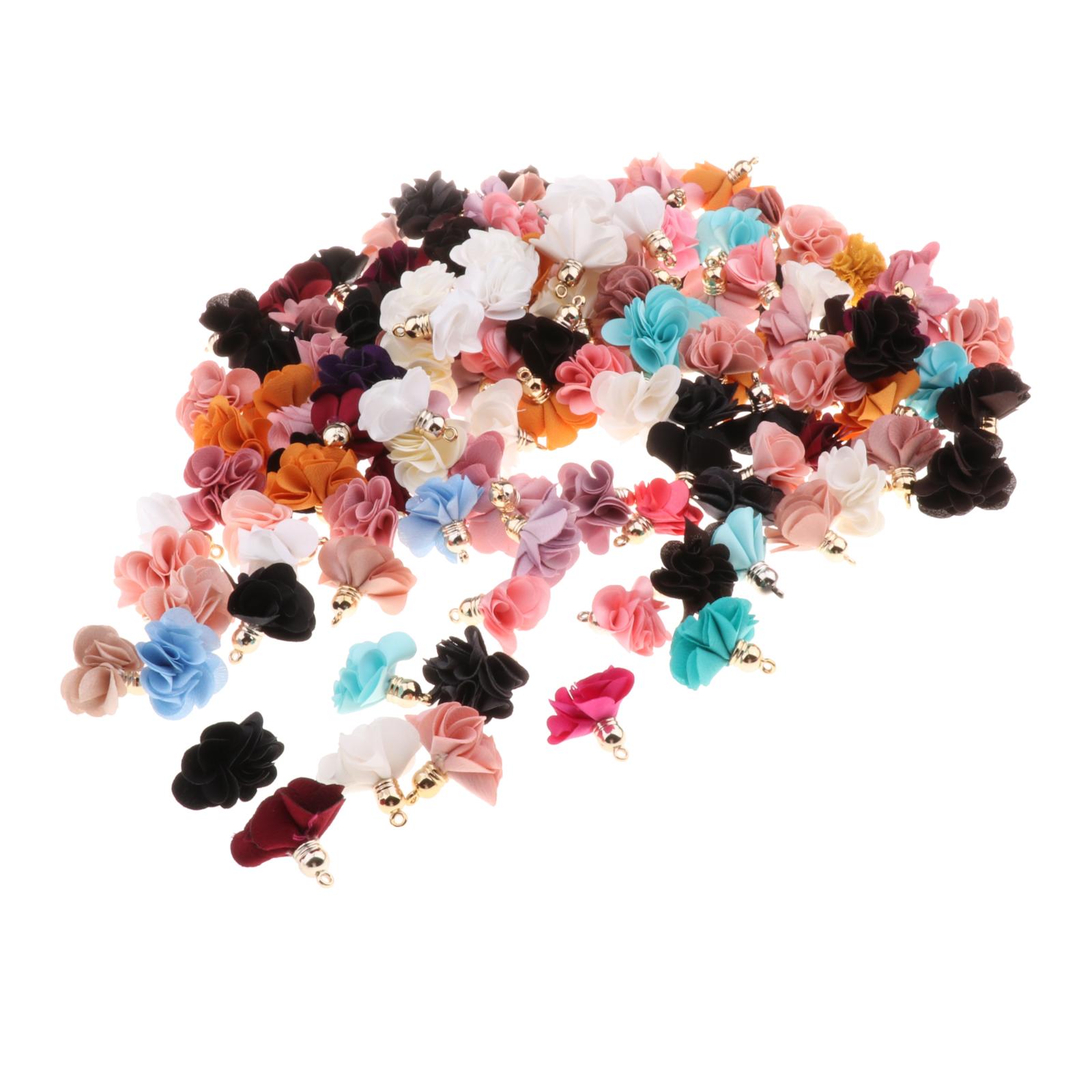 50 Mini Nappe GroveEss Per Fai Da Te - Pendenti Con Foro Per Gioielli, Portachiavi, Decorazioni