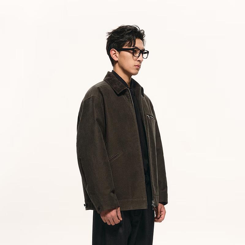 CROQUIS Men's Winter Lapel Padded Jacket 9PAB14400