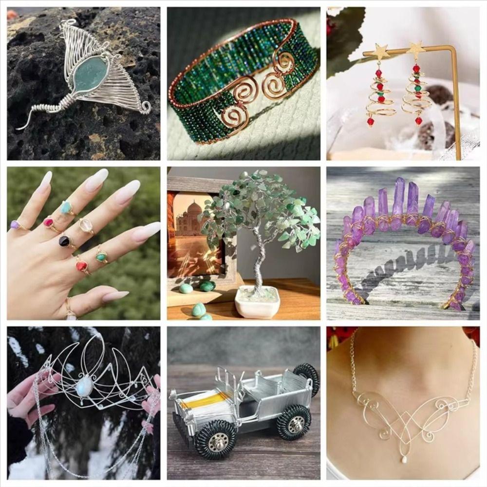 Unealtă de înfășurat bobine Clește cu șase secțiuni Clește inoxidabil pentru confecționat cauțiuni Clește pentru bijuterii Bijuterii