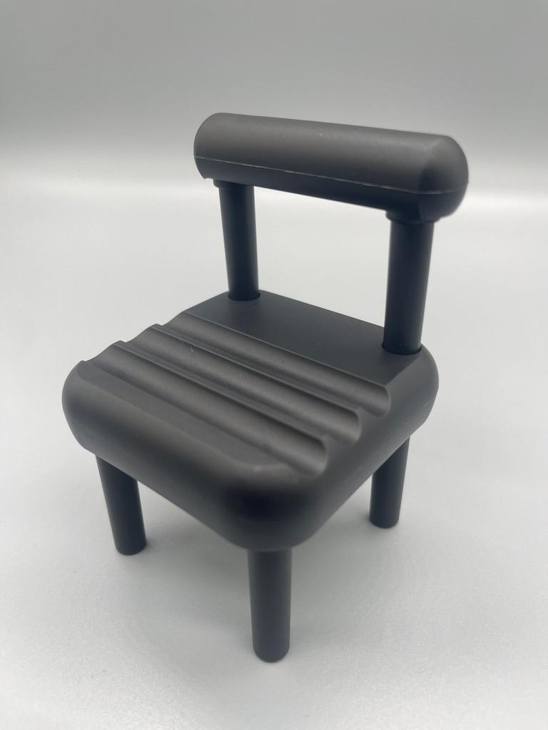 Macaron Color Creative Chair Phone Stand - Folding Desktop Holder Unique Phone Accessory for Stylish Organization