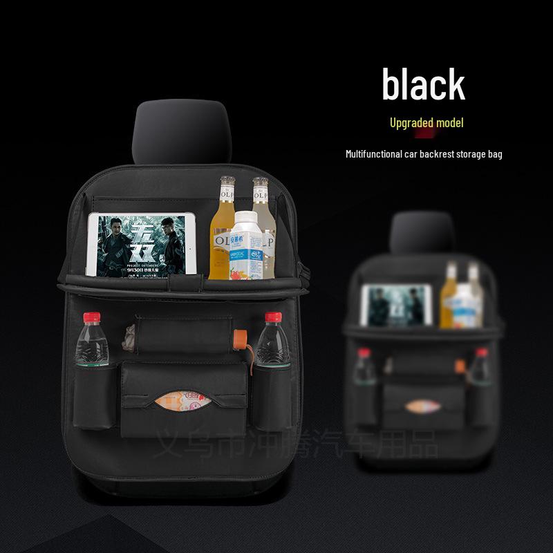 

Шкіряний органайзер для зберігання на спинку автомобільного сидіння з підносом