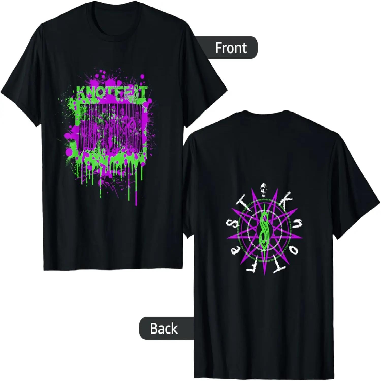 

Knotfest - Barcode Splatter 2022 T-Shirt S чёрный