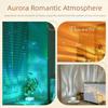 16 Colors Light Ocean Waves Projector Light Dynamic Wave Effect Cube Water Ripple Crystal Lamp Remote Control Auto Rotate