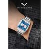 Specht & Söhne 2025 New Trendy Men's Watches Quartz Sport Watch Blue Color Stainless Steel VK63 Chronograph Reloj Hombre 39MM