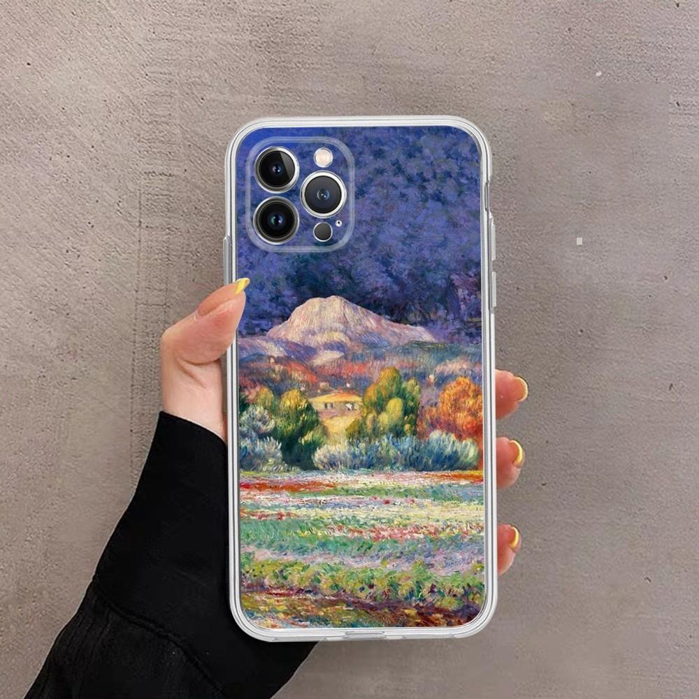 Claude Monet Phone Case For IPhone 16 15 14 13 12 Mini 11 Pro XS Max X XR SE 6 7 8 Plus Soft Silicone Cover