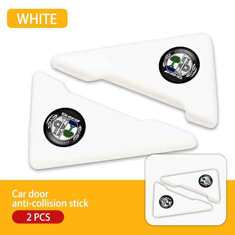MWAY1 Car Door Scratch Protector Silicone Anti-collision Covers For Mercedes Benz AMG A B C E S G Class W201 W210 W108 W205 W203 W204