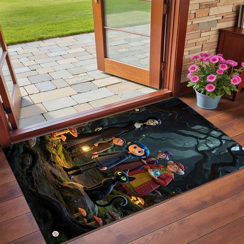 Crystal Velvet Rug Soft Non Slip Indoor Floor Mat Home DecorCoraline Other Mother