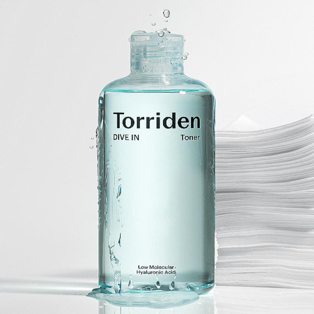 Torriden DIVE IN Niskocząsteczkowy kwas hialuronowy z tonikiem alantoinowym 300ml